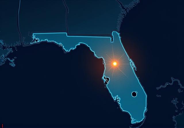 Pinada Trucking Southeast U.S. Regional Service Area Map
